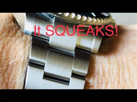 rolex band squeaks|Brand new Rolex bracelet squeaks! Rolex Submariner, Rolex.